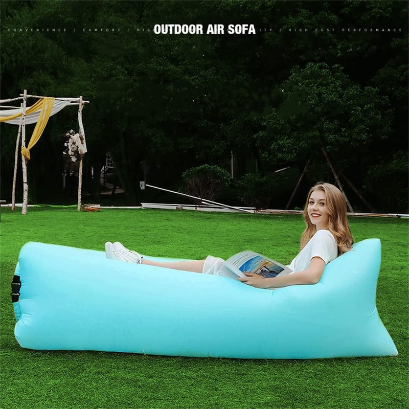 TURIM Inflatable Sofa Air Sofa Air Lounger with Portable Package