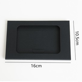 Granmagazz 30pcs Window Velvet Box Invitation Envelopes Postcard Paper Card Case Money Envelopes for Cash Double Window Envelopes Paper Envelope Box Envelope Case Kraft Paper Envelope Packaging Box