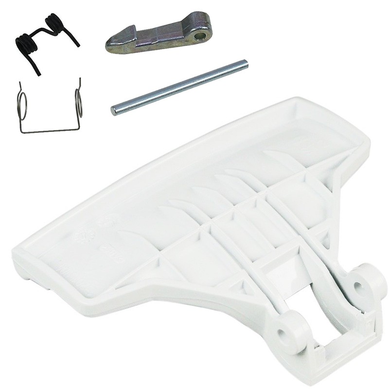 SPARES2GO Door Handle Lever Latch Kit for Zanussi Washing Machines