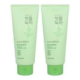 Cheonmul Nokcha 과일나라 첫물녹차 모이스트 클렌징 폼 180g 1+1 [과일나라 첫물녹차 퓨리파잉 필 오프 팩 15] Fruit Country First Harvest Green Tea Moist Cleansing Foam 180g 1+1 [Fruit Country First Harvest Green Tea Purifying Peel Off Pack 15]