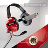 Arrowmax AHDH0032-RD-M9 Noise Cancelling Headset Compatible with Motorola APX6000 APX7000