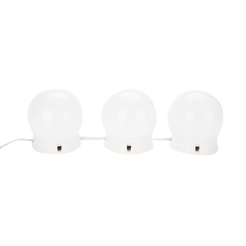 12Pcs LED Mirror Light Lamp Vanity Kit for Makeup Dressing