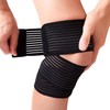 膝サポーター ふくらはぎ 【ブラック/男女兼用】 膝 サポーター 「 太もも 膝 手首 足首