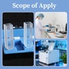 Ceenna 2 PCS UV Quartz Cuvettes for Spectrometer Standard Quartz