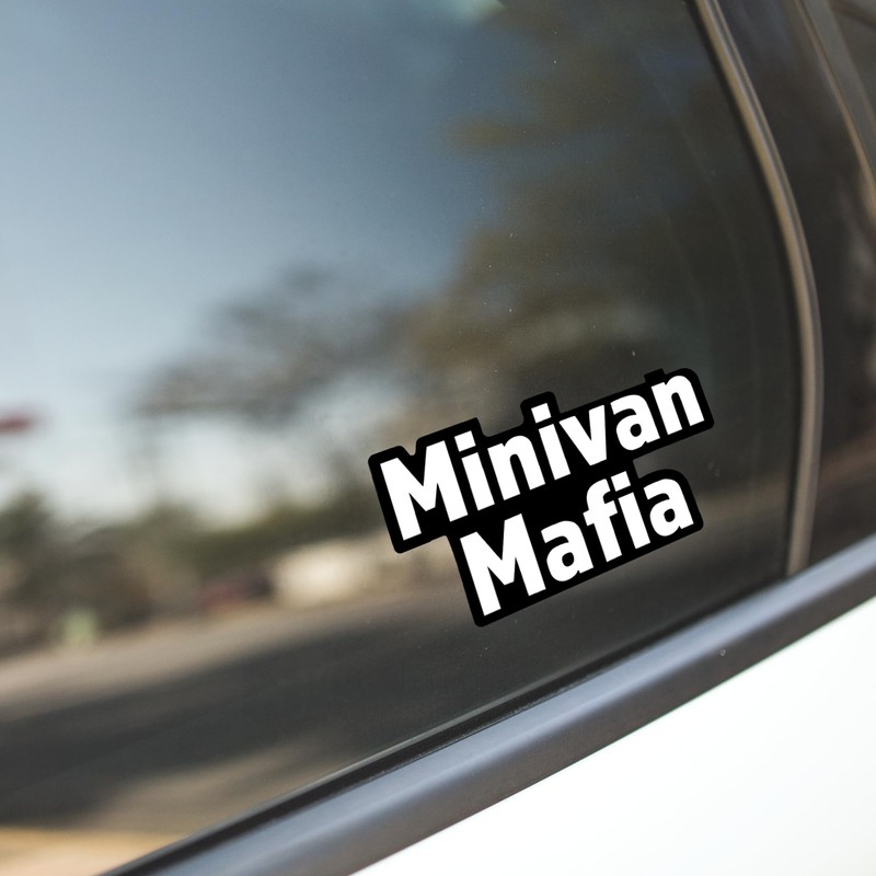 Minivan Mafia Vinyl Decal Sticker | Cars Trucks Vans SUVs