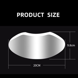 150-Pack Disposable Shower Face Eye Shields - Clear Visor for Eyelash Extensions & Microblading Aftercare, Protective Eyewear for Salon & Home Use