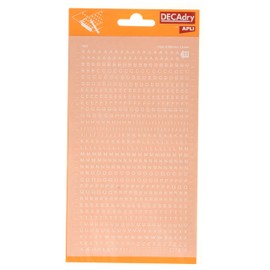 APLI DDB11F - Letters and Numbers Transfers, Black, 2.5 mm