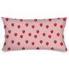 Strawberry Long Pillow Cases King Size Pillow Covers with Zipper,Spring