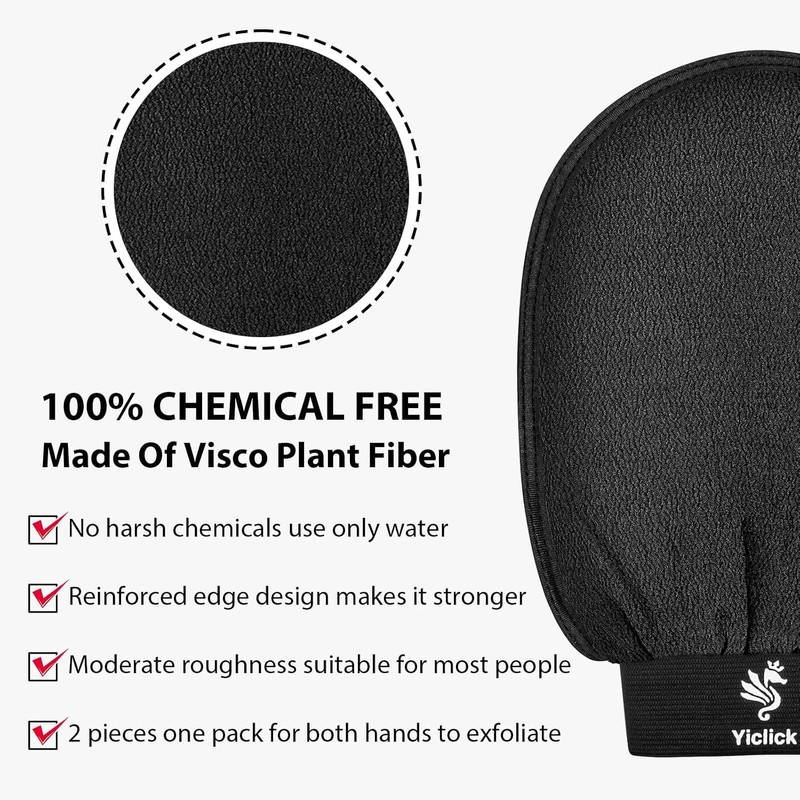 Guantes exfoliantes coreanos 2 uds – piel suave y radiante