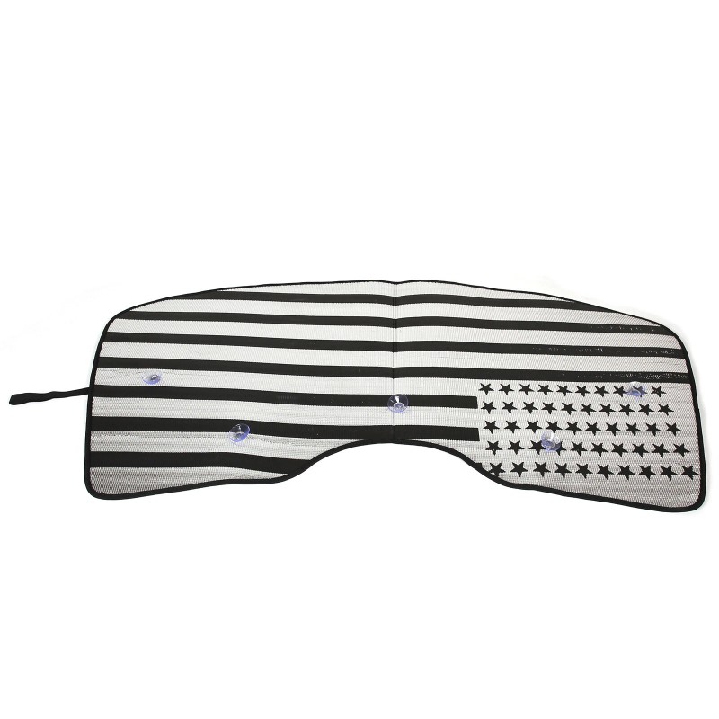 Ynei Front Windshield Sunshade Sunshade Sunshade (US Flag) For Corvette