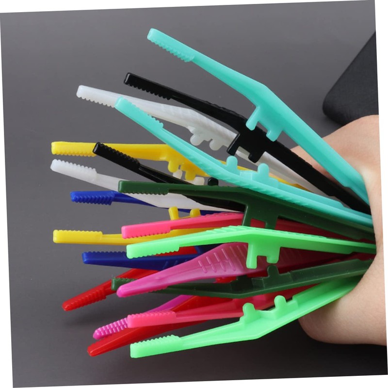 BIUDECO 30pcs Brow Trimming Tweezers Lightweight Eyebrow Tweezers for Makeup