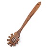 Wood Spaghetti Spoon, 12.99 Inch Long Wood Pasta Spoon Spaghetti
