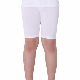Henri maurice Kids Pantalones Cortos de compresión Ropa Interior Youth Boys Spandex Base Layer Parte Inferior Pantalones FK, Blanco, Mediano