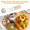 G9 LED Bulb Dimmable, 2700K Warm White, T4 Chandelier Light