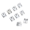 30pcs Car Dashboard Retainer Console Clip Nut Clip Rivet Car