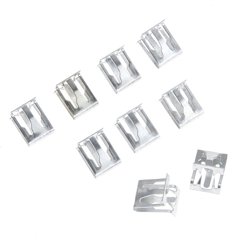 30pcs Car Dashboard Retainer Console Clip Nut Clip Rivet Car