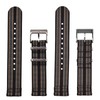 JWNSPA Two Piece Quick Release Ballistic Ribbed Nylon Watch Strap,18/20/22