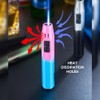 Mini Torch Lighter Windproof Jet Blue Flame Lighters Compact Portable