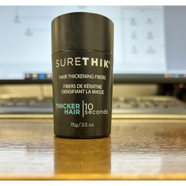 SURETHIK Hair Fibers for Thinning Hair, Building Fibers to Conceal Sparse Areas, Instantly Fuller Looking Hair for Men & Women, Light Blonde, 15g