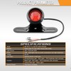 Namolit Motorcycle Tail Light Brake Light with License Plate Bracket
