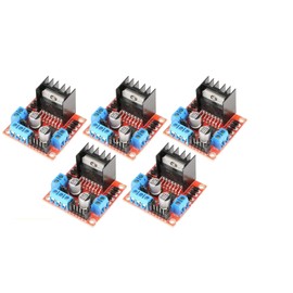 TECNOULAB 5pcs L298N Driver Board L298 Double H-Bridge Stepper Motor Driver Module