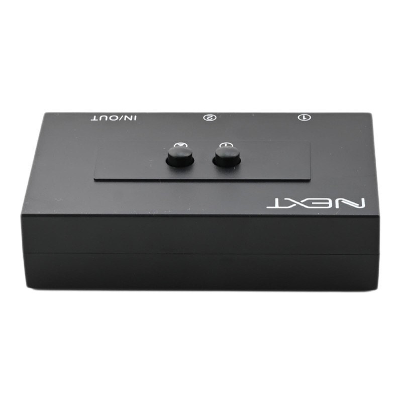 GENETIVE RJ12/RJ11 Telephone Line Selector Switch | In/Out Compatible, One-Touch
