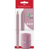 Faber-Castell Jumbo Grip 580082 Pencil Set with Pencil, Eraser and