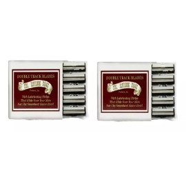 Col Ichabod Conk Double Track Blades - 10 Cartridges (2 pack)