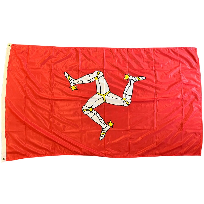 NWFlags Outdoor Heavy Isle of Man Flag 5ft x 3ft