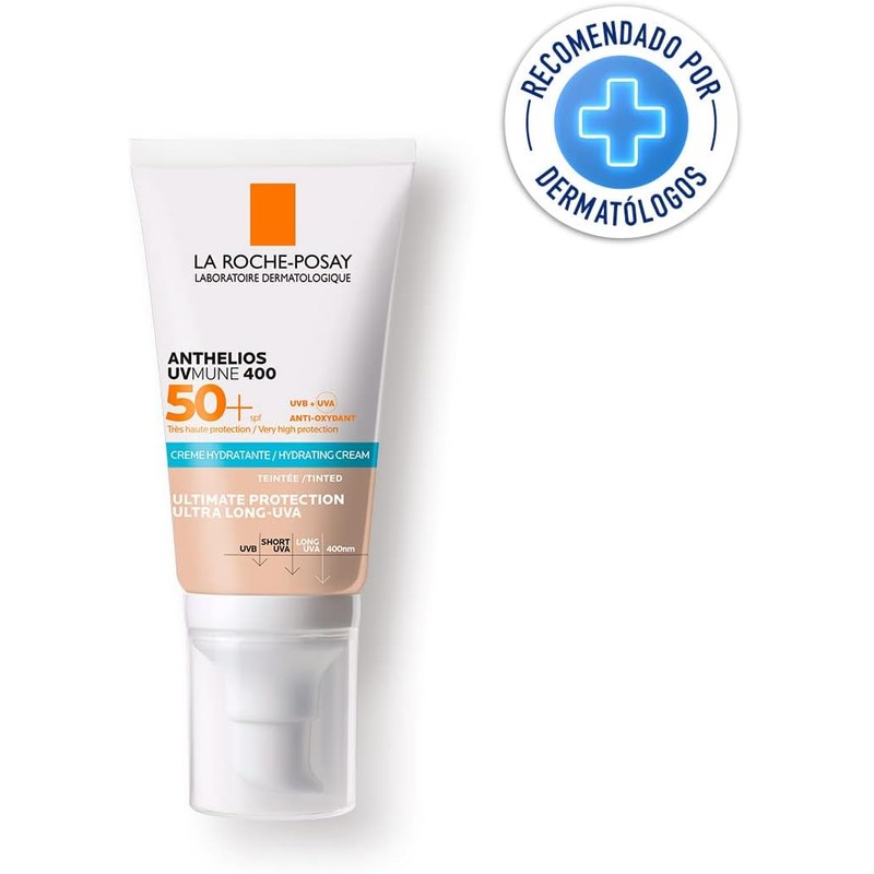 La Roche-Posay Anthelios UVmune 400 Crema Hidratante SPF50+ Tintado 50ml