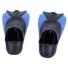 Short Diving Training Fins Full Foot AntiSlip Soft Flippers for