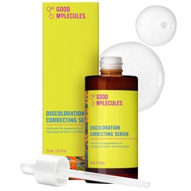 Good Molecules Discoloration Correcting Serum 75ml - Tranexamic Acid and Niacinamide for Dark Spots, Acne Scars, Sun Damage, Hyperpigmentation, and Age Spots - Fragrance Free, Vegan, and pH 5.5