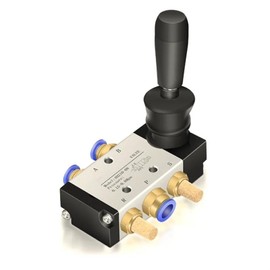 NDZZQBPGO 4H210-08 4H310-10 4H410-15 2 Position 5 Port Air Manual Valve Pneumatic Control Valve 5/2 Way Hand Lever Operated Control Valve(Only Valve,4H210-08)