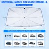 NEVERLAND Upgrade Umbrella Sun Shade for Car Windshield - Superior