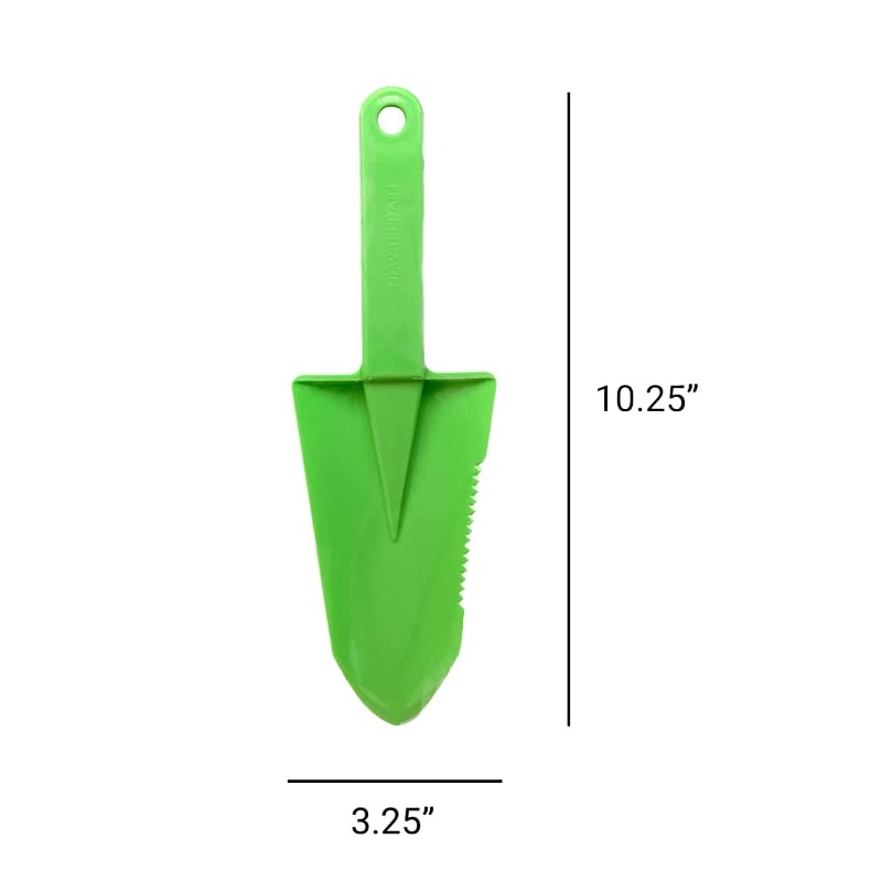 New Terrain Lightweight Backpacking and Camping Trowel, with Saw and