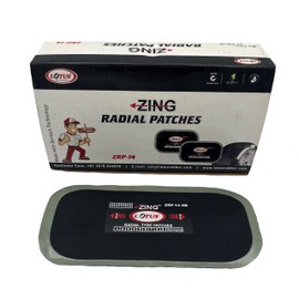 Lotus Reinforced Heavy Duty Radial Tire Repair Patches (3"x6")