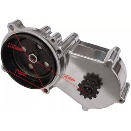 Unbranded 11T Transmission Gear Box Clutch T8F Chain for 2 Stroke 43cc-50cc Scooter E-Bike