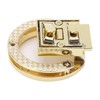 5Pcs Purse Clasp Alloy Material High Hardness Long Service Life