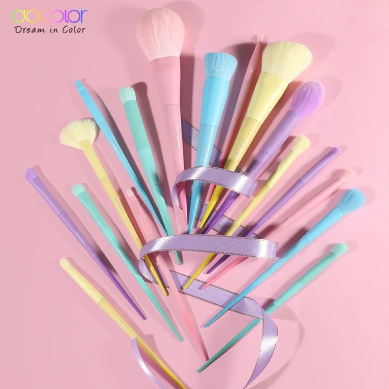 Docolor Dreaming In Coloridos 17 Pinceles De Maquillaje