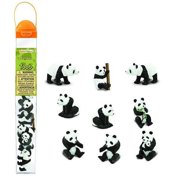 Safari Ltd Pandas TOOB 9 pieces