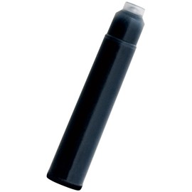 Monteverde International Size Cartridge to Fit Fountain Pens, Black, 6 per Pack (G302BK)