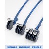 BLUEWING Blue Water Outrigger Line Lock PRO Hard-Anodized Aluminum Alloy