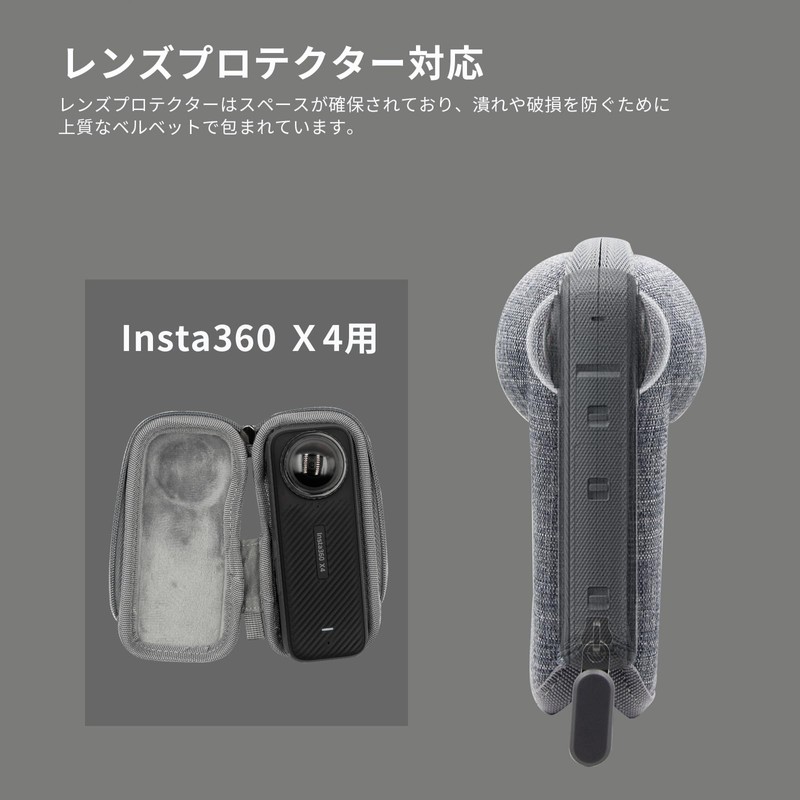 Insta360 X4 Storage Case, Mini Storage Case, Protective Case, Open