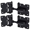 Self Closing Gate Hinges Heavy Duty for Wooden/Vinyl/PVC Fence Gate