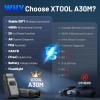 XTOOL A30M Professional Automotive Scanner Car Obd2 Code Reader Android
