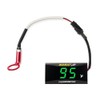 Motorcycle Engine Temperature Meter Fahrenheit, Over-Temperature Alert, Engine Temperature Gauge