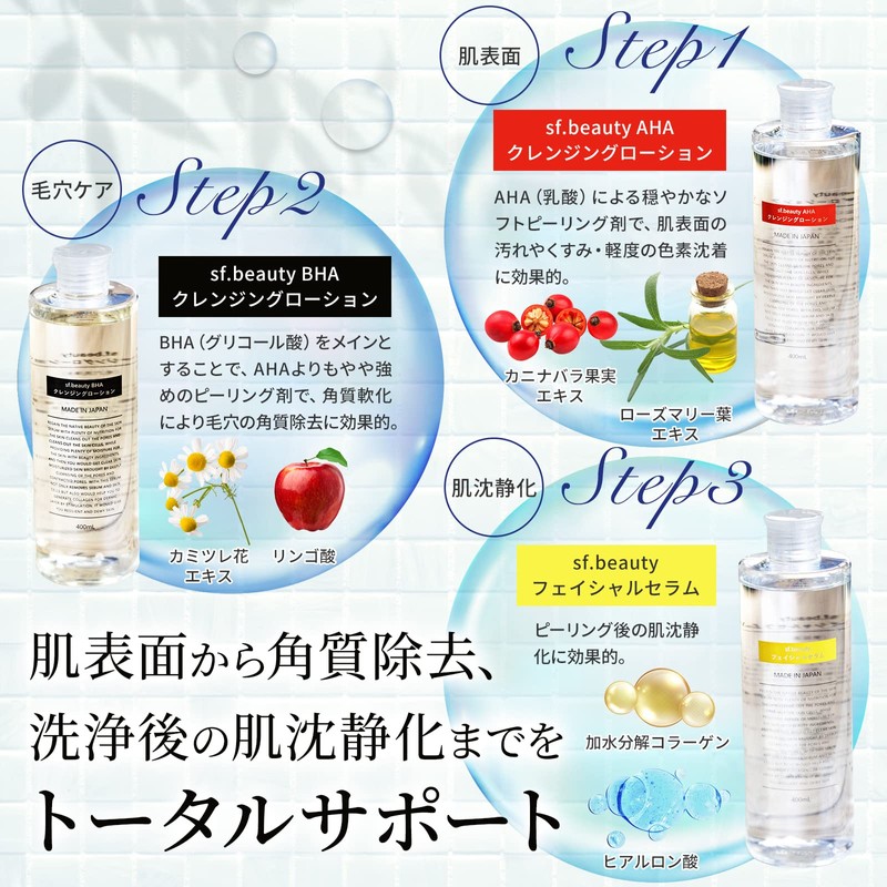 [Domestic Brand] sf.beauty Pore Cleaning Solution BHA Cleansing Lotion (sf.beauty