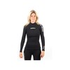 Gul Womens Code Zero 1mm Thermo Top - Black -