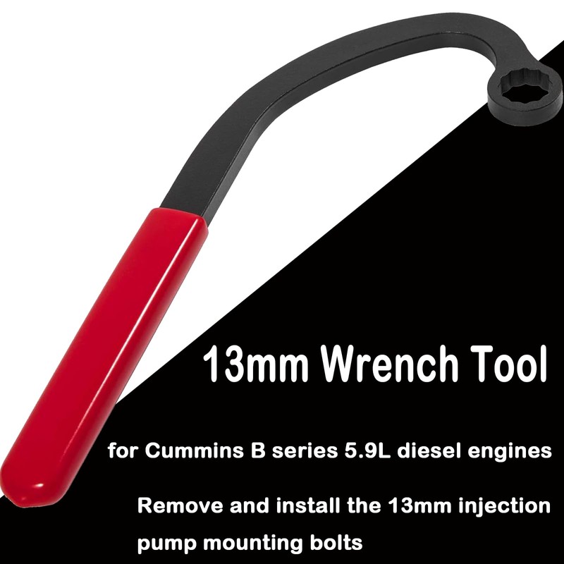 13mm Injection Pump and Idle Lock Nut Wrench Fit for