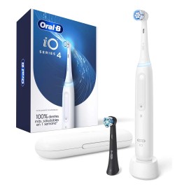 Oral Series Cepillo Dientes Eléctrico Cabezal Redondo Sensor Presión Blanco
